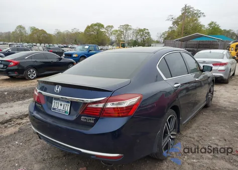 2016 Honda Accord Sport from USA, damaged, VIN 1HGCR2F69GA082875